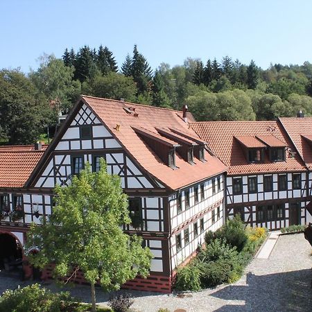 Hotel Goldener Hirsch Suhl Esterno foto