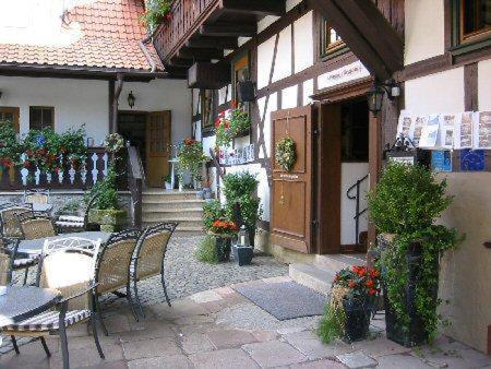 Hotel Goldener Hirsch Suhl Esterno foto